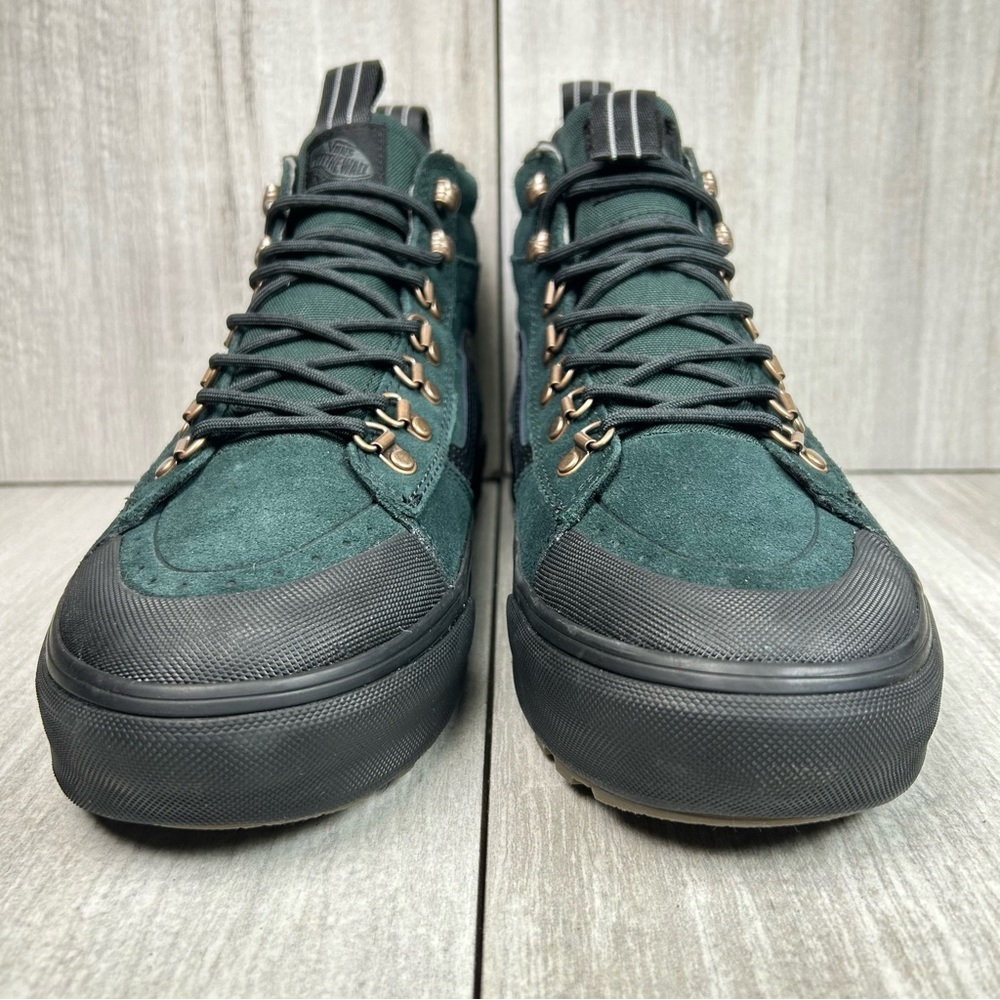 NEW Vans MTE SK8-Hi Scarab Green Waterproof Sneaker Boot Women’s Sizes 9 - Picture 5 of 11